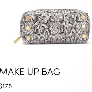 Hammitt Daisy Snake Makeup Bag NWT